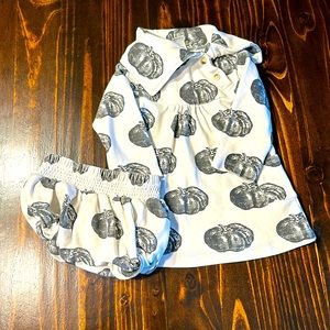 Kate Quinn NWT Black Pumpkin Lounge Dress 6